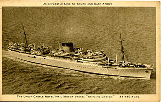 RMMV Stirling Castle British ocean liner (1935–1966)