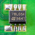 STMicroelectronics 78L05A in a SO-8 surface-mount package