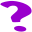 Purple question mark.svg