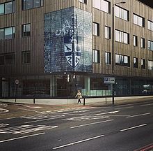 Headquarters of the Royal Pharmaceutical Society at East Smithfield, London E1 RPSheadquarters.jpg