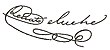 firma de Renato Beluche