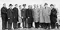 Representative Roudebush and other members of the House Committee on Science and Astronautics visit the Marshall Space Flight Center on March 9, 1962 to gather first-hand information of the nation's space exploration program.