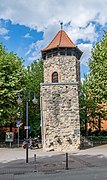 Southern exposure of the Rinnentorturm in Bensheim