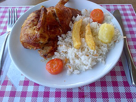 Fast food, Turkish style: with increasing wealth, people around the Mediterranean are changing their diet towards more meat (here, fried chicken) and less vegetables.