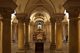 Cripta de la iglesia de la abadía de Rolduc (siglo XII)