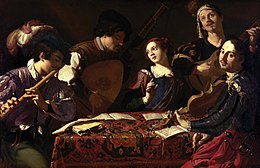 A koncert 1620 körül (Cummer Művészeti Múzeum)