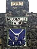 Roosevelt Park plaque