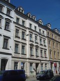 Apartment building in closed development