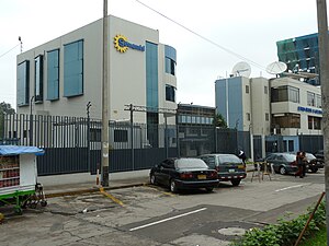 SENAMHI is responsible for the generation of hydro-meteorological information SENAMHI Headquarters Lima Peru 2011.jpg