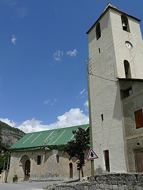 Havainnollinen kuva artikkelista Saint-Martin Church of Saint-Martin-d'Entraunes