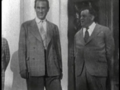 Samuel Golter and Mayor Fiorello H. La Guardia at Los Angeles Sanitarium