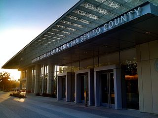 <span class="mw-page-title-main">San Benito County Superior Court</span> Branch of California superior court with jurisdiction over San Benito County