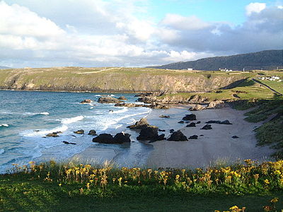 Sango Bay, Durness, which Lennon was visiting at the time of Smith's death