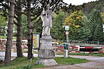 Figure shrine St.  Johannes Nepomuk