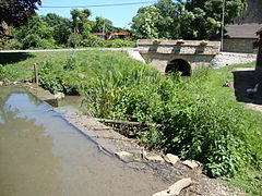 Le ruisseau de la Planche Caillot.