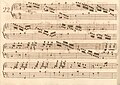 partitura manuscrita