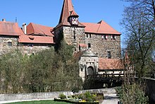 The Wenzelschloss of Emperor Charles IV in Lauf an der Pegnitz Schloss Lauf01.jpg