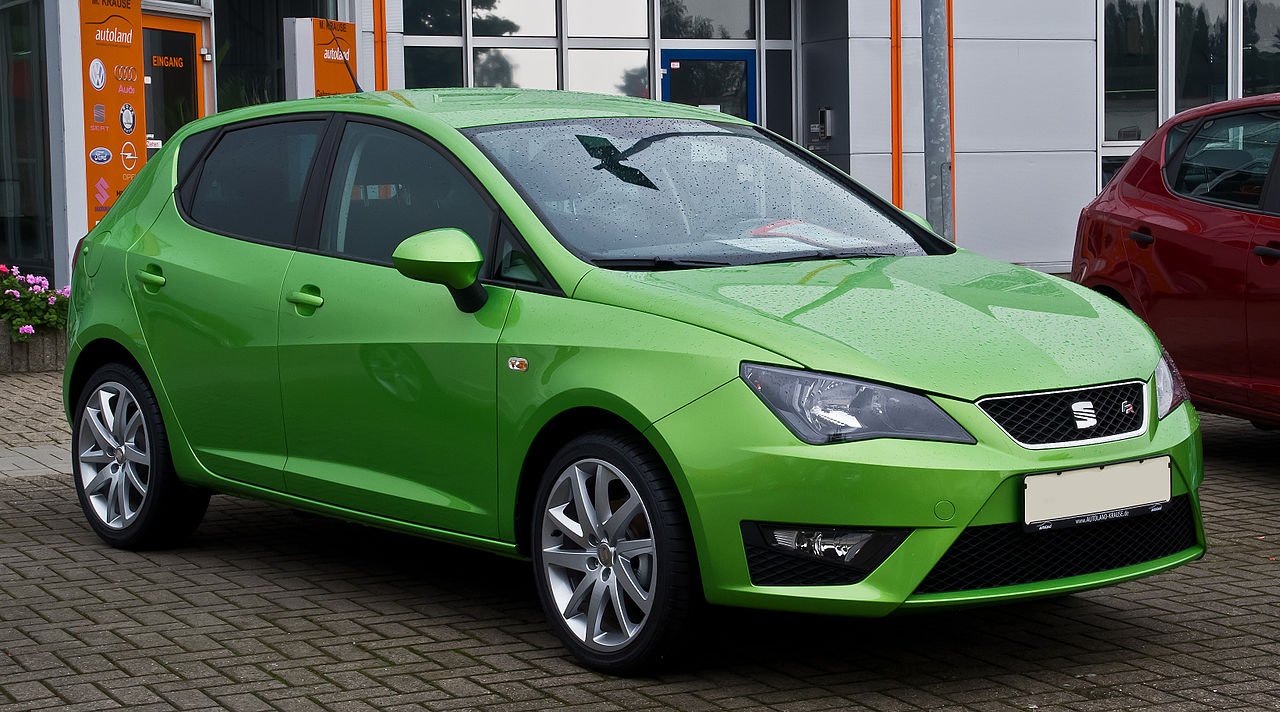 File:Seat Ibiza 1.2 TSI FR (6J, Facelift) - Frontansicht ...