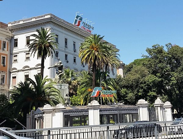 Headquarters of Ferrovie dello Stato Italiane in Rome, Italy