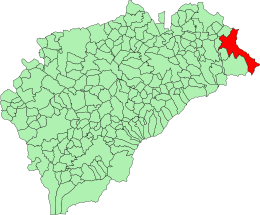 Ayllón - Localizazion