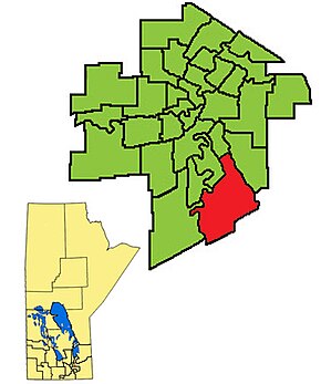 Mapa do distrito eleitoral