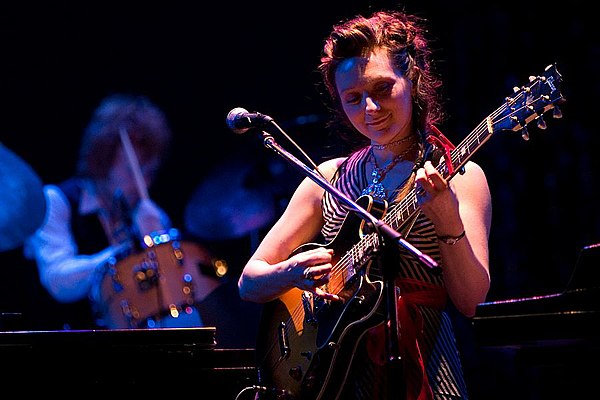 Shara Worden of My Brightest Diamond was one of several collaborators on Illinois and also opened for Stevens on his subsequent tour