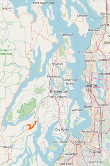 Sherwood Creek outlined on a map of Puget Sound.png