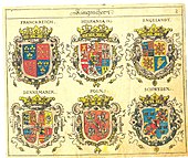 Royal coats of arms in Siebmachers Wappenbuch (1605) Siebmacher002.jpg