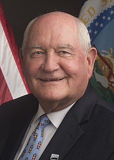 Sonny Perdue 31st and current United States Secretary of Agriculture and 81st Governor of Georgia