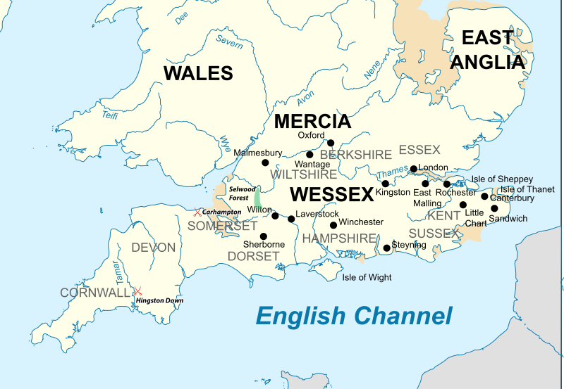 england city names list