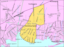 موقعیت رمسنبرگ- اسپیانک، نیویورک در نقشه