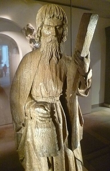File:St. Andrew carving, c.1500.JPG