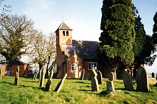 St Chads Chapel, Tushingham Church in Cheshire, England