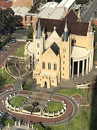 Catedral de Santa María en Perth.