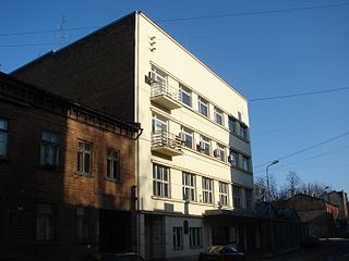Grīziņkalns Neighbourhood of Riga in Latvia