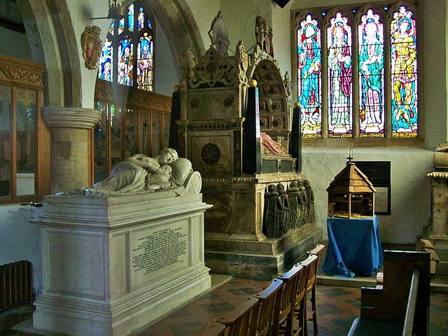 Stanhope Chapel at St Botolph's Parish Church, Chevening, Kent