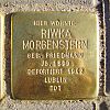 Stolperstein Fischerfeldstrasse 16 Riwka Morgenstern