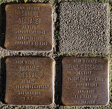 Stolperstein für Samuel Dessauer