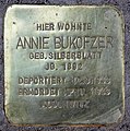 Annie Bukofzer, Trautenaustraße 18, Berlin-Wilmersdorf, Deutschland