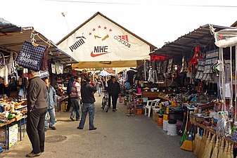 Straßenmarkt in Ohrid