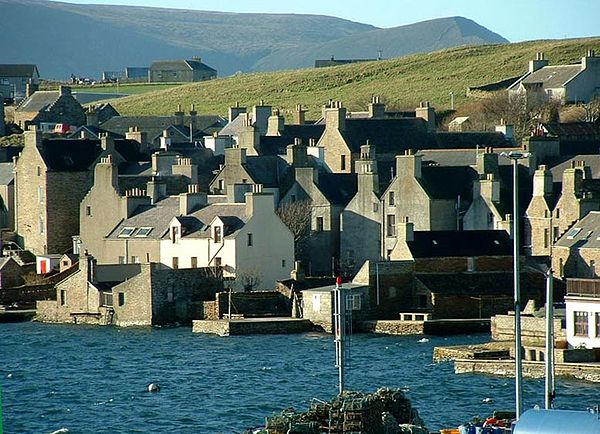 Stromness is the second largest settlement on Mainland, and Orkney in general.