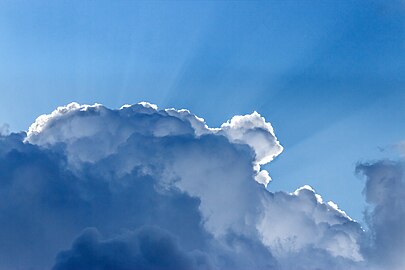 Summer clouds over Tuntorp