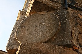 Reloj circular en la comarca de Aliste (Zamora).