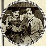 Chaplin och Tom Terriss.