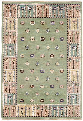 An antique Swedish carpet from the Doris Leslie Blau Collection Swedish-carpet-Fjetterstrom-by-doris-leslie-blau.jpg