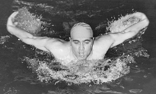 Swimmer Herbert Klein 1951