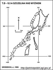 Plan jaskini