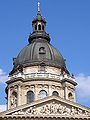 A Szent István-bazilika kupolája, Budapest, Magyarország