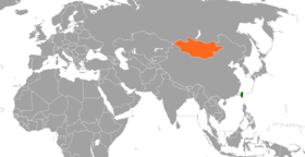 Mongolie et Taïwan