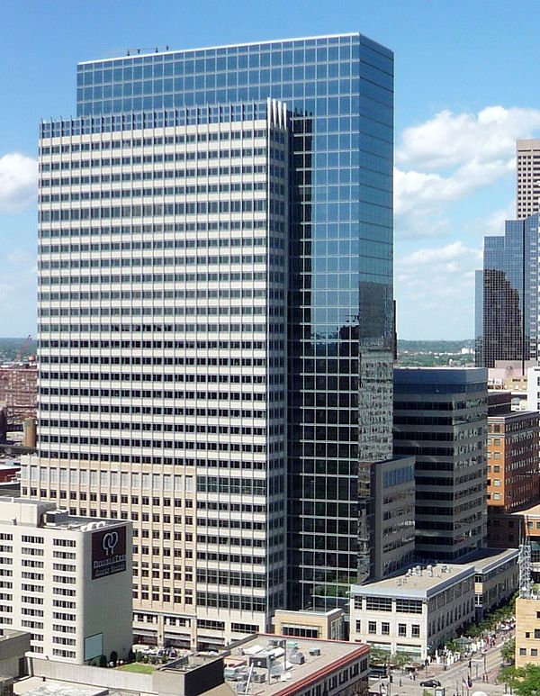 Corporate headquarters, Target Plaza, in Minneapolis